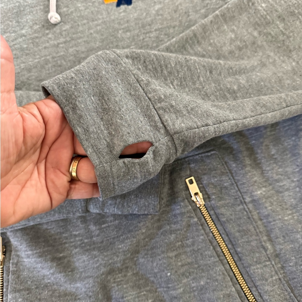 Aviator Nation Heather Gray Hoodie - Picture 5 of 8